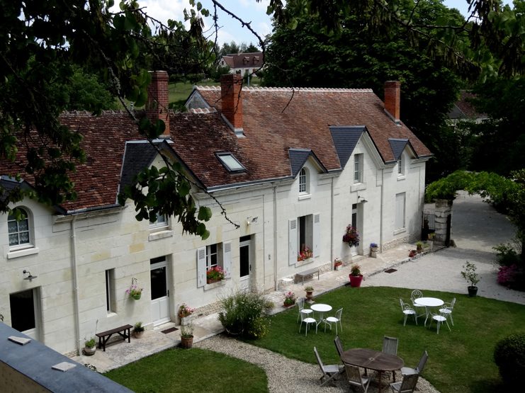 La propriété vue du ciel